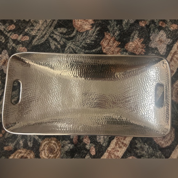 Towle hammered tray with original box. Only used a few times. - Picture 8 of 8
